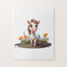Cute Horse Puzzle