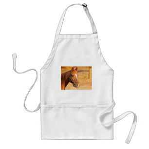 CUTE HORSE STANDARD APRON