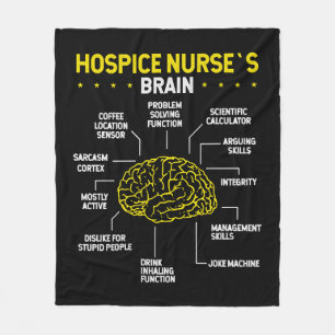 Cute Hospice Nursing Day Idea Hospice Nurse Fleece Blanket