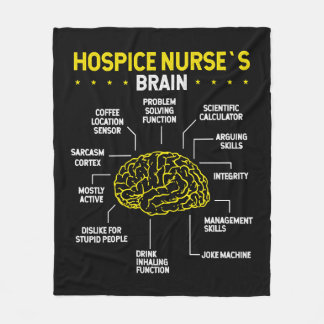Cute Hospice Nursing Day Idea Hospice Nurse Fleece Blanket