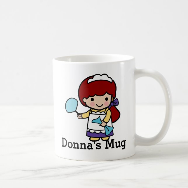 Cute Housekeeper Coffee Mug (Right)