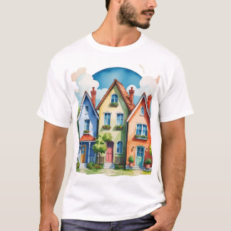 cute houses T-Shirt