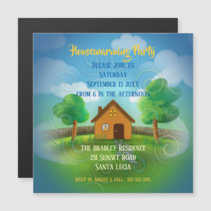 Cute Housewarming Party Invitation