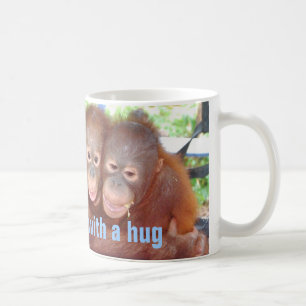 Cute Hug Mug  with Animals