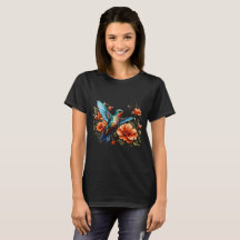 Cute Hummingbird design T-Shirt 