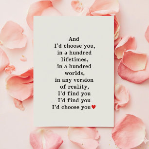 Cute Humour Love Card for Boyfriend Girlfriend