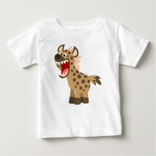 Cute Hungry Cartoon Hyena Baby T-Shirt