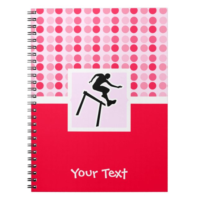 Cute Hurdler Notebook (Front)
