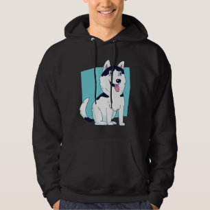Cute Husky Dog             Hoodie