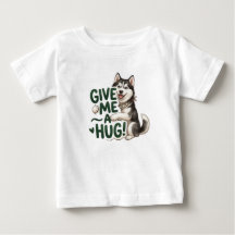 Cute Husky Give Me A Hug Kawaii Dog Design