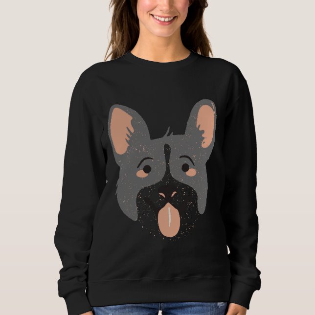 Cute Husky                                 Sweatshirt (Front)