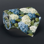 Cute Hydrangea flower tiled pattern  Tie<br><div class="desc">Cute Hydrangea flower tiled pattern neck tie</div>