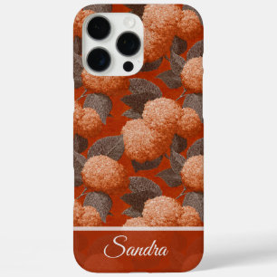 Cute hydrangeans Name Iphone Case For Women