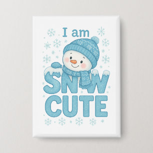 Cute I Am Snow Cute Snowman Winter Holiday