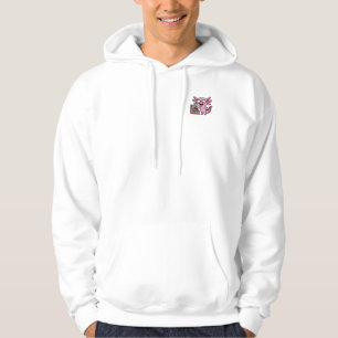 Cute I Axolotl Questions aztec Oh No red button Hoodie