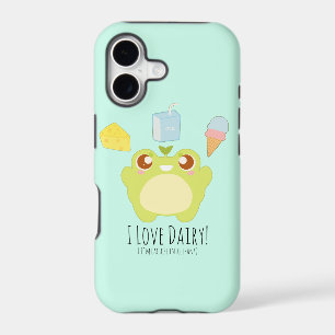 Cute I Love Dairy Treats Frog
