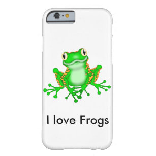 Cute I Love Frogs Barely There iPhone 6 Case