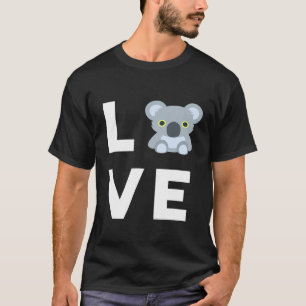 Cute I Love Koalas Funny Koala Bear Lover Tee