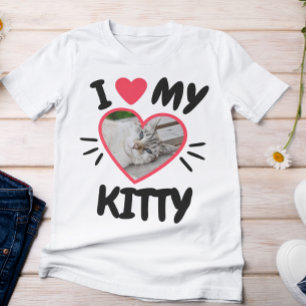 Cute I Love My Kitty T-Shirt