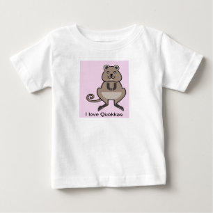 Cute - I love QUOKKAS - Wildlife - Nature - Baby T-Shirt