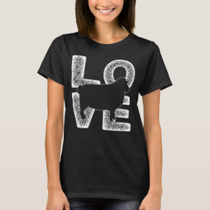 Cute I Love Sheep Theme Idea For Farm Animal T-Shirt