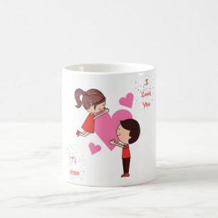 Cute I love you , Ti Amo  Coffee Mug