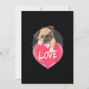 Cute I Steal Hearts Pug Valentine Day Gift