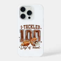 Cute I Tackled 100 Days School Football Kids
