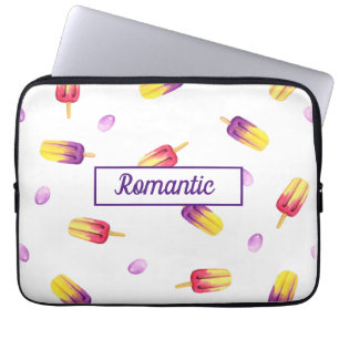Cute Ice Cream Birthday Baby Shower Baby  Laptop Sleeve