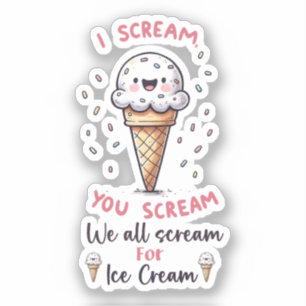 Cute Ice Cream Pun 