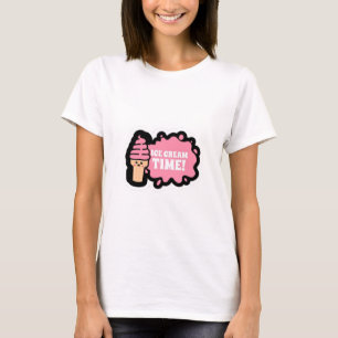 Cute Ice Cream T-Shirt for Girls