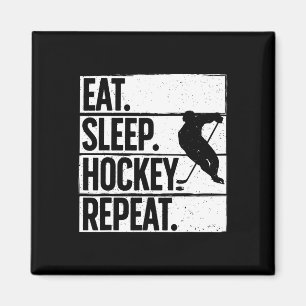 Cute Ice Hockey For Men Women Hockey Lover Goalie Magnet