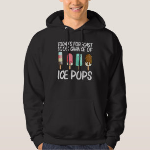 Cute Ice Pop For Men Women Ice Cream Frozen Food Hoodie