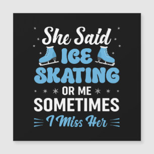 Cute Ice Rink Synchronised is Calling