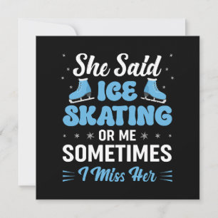 Cute Ice Rink Synchronised is Calling