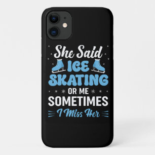 Cute Ice Rink Synchronised is Calling iPhone 11 Case