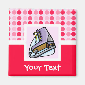 Cute Ice Skate Magnet
