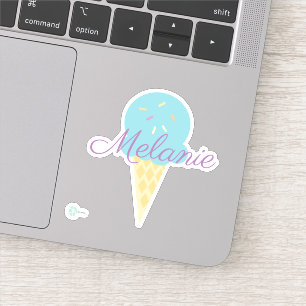 Cute Icecream Cone with Sprinkles