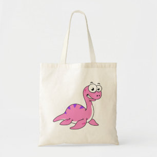 Cute Illustration Of The Loch Ness Monster. Tote Bag