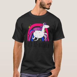 Cute I'm A Bi Nicorn Unicorn Bisexual Pride Bisexu T-Shirt