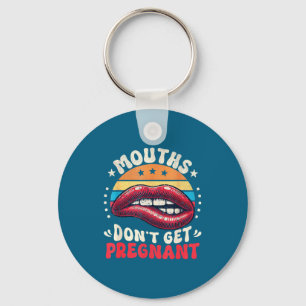 Cute Inappropriate Humour Jokes Mouths Don' Key Ring