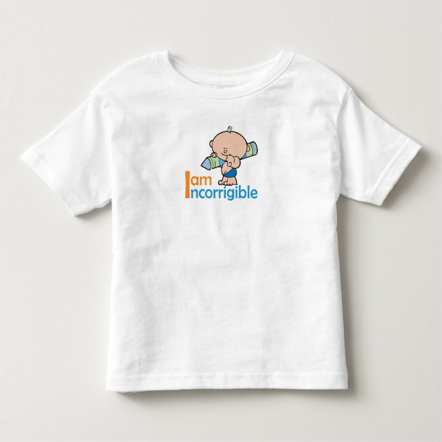 Cute incorrigible tee for boys (Front)