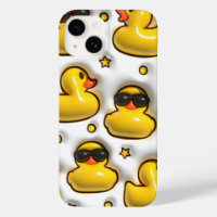 Cute Inflate bubble rubber duck tumbler