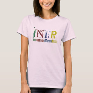 Cute INFP Logo - Myers-Briggs Typology T-Shirt