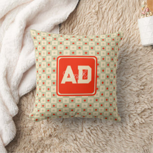 Cute Initial Personalised Pillow For Newlywed
