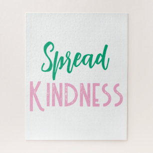 Cute Inspirational Spread Kindness Puzzles 