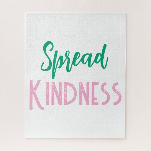 Cute Inspirational Spread Kindness Puzzles  (Vertical)