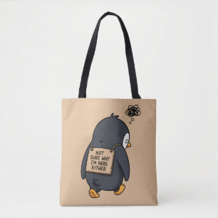 Cute Introvert Humor Tote Bag