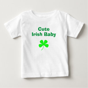 Cute Irish Green Shamrock St Patricks Day Baby T-Shirt