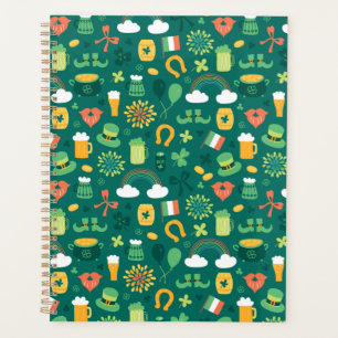 Cute Irish Icon Pattern Planner